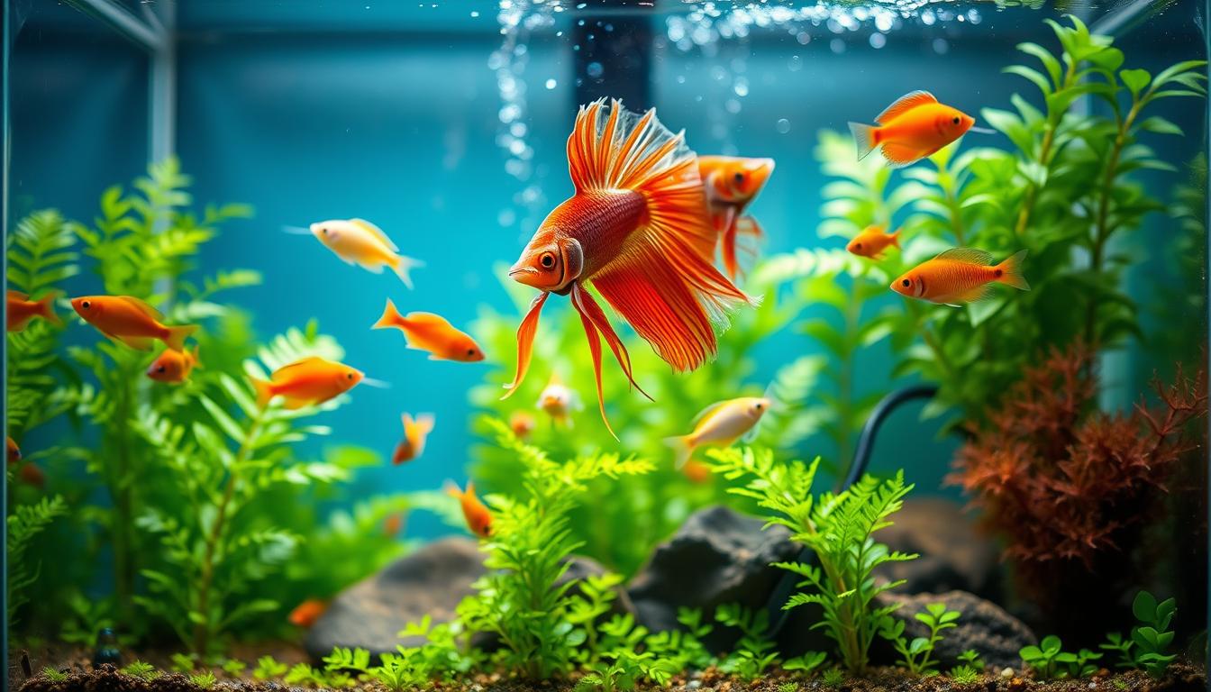 Choosing Peaceful Companions for a Male Betta in a Nano Tank