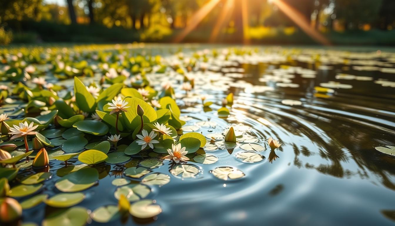 The Benefits of Floating Plants for Water Quality and Aesthetics