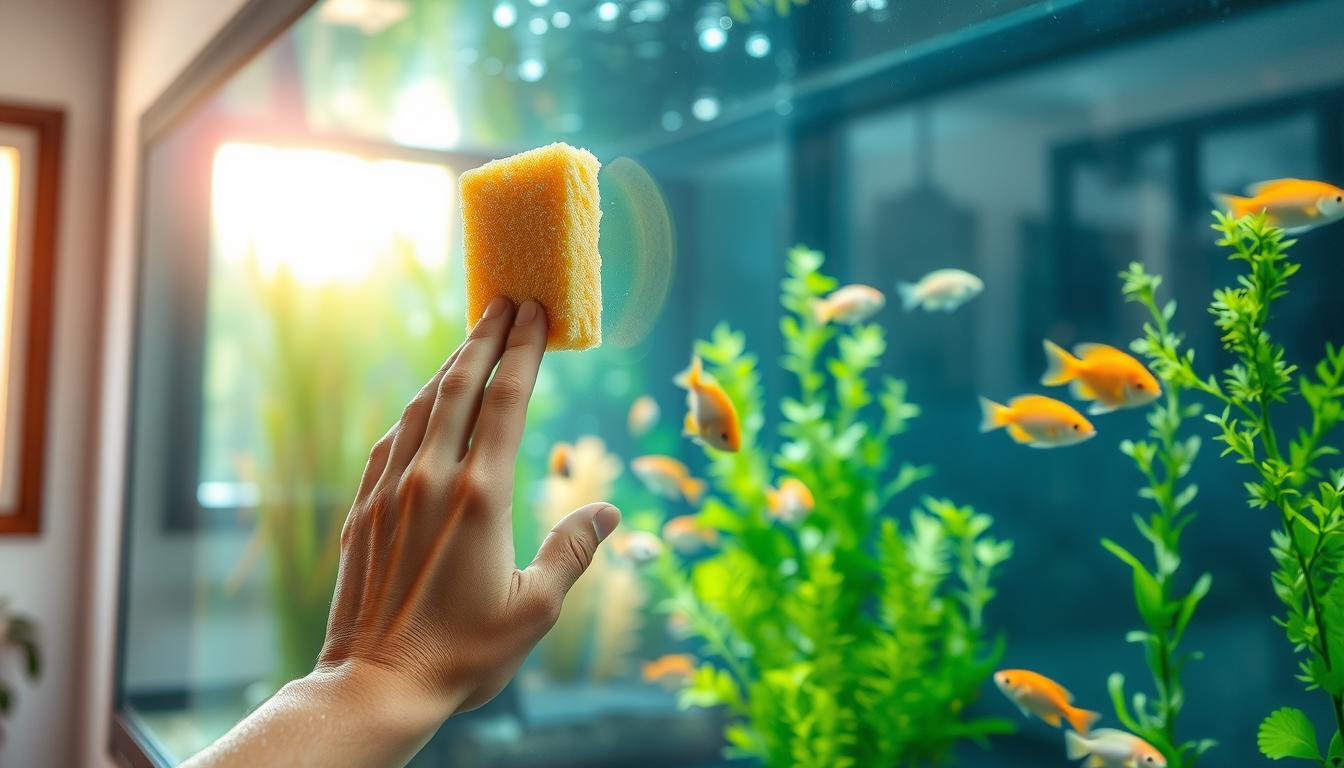 How to Clean Aquarium Glass Without Scratching or Using Chemicals