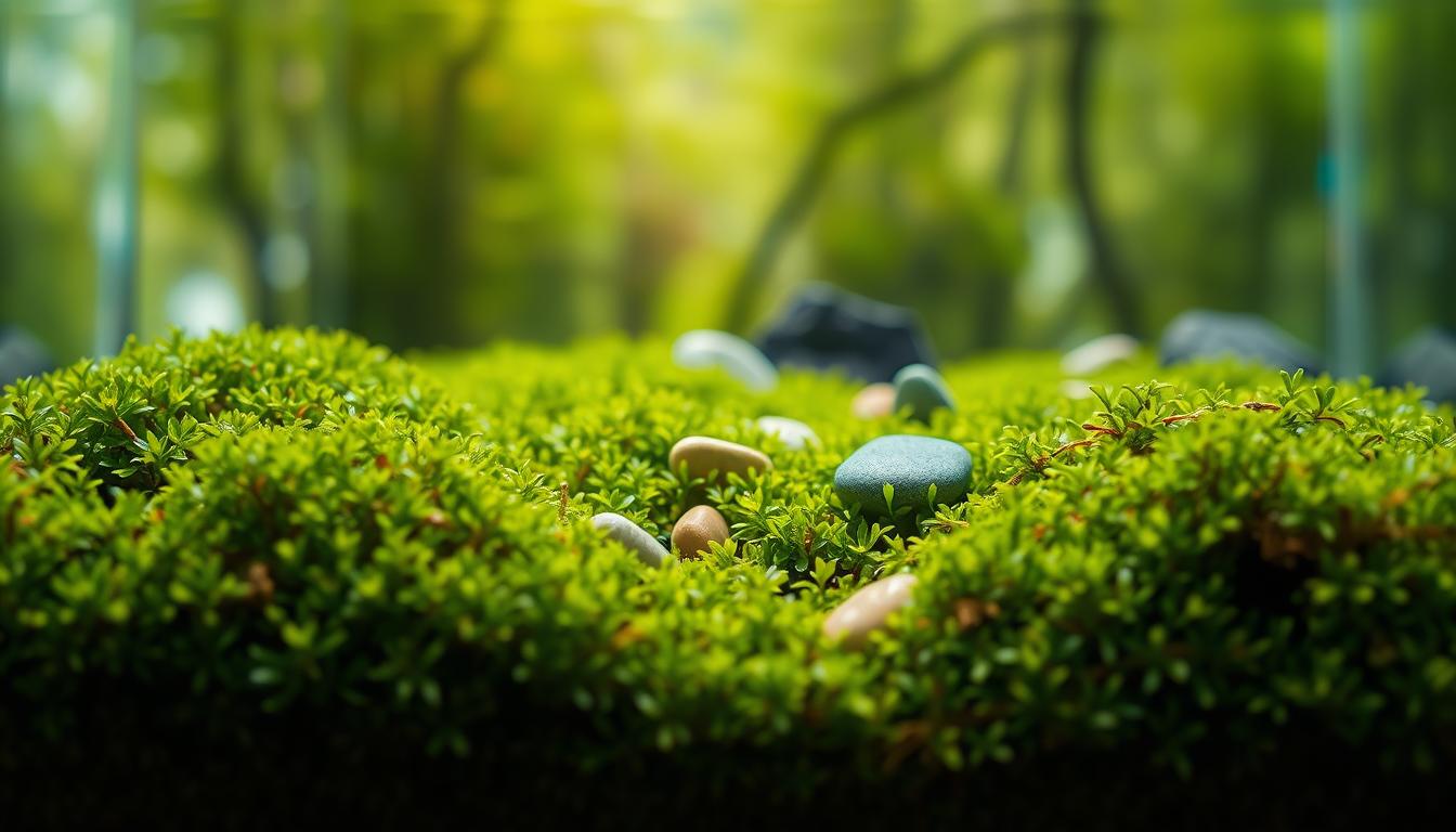How to Use Aquatic Moss to Create Carpets and Natural Textures