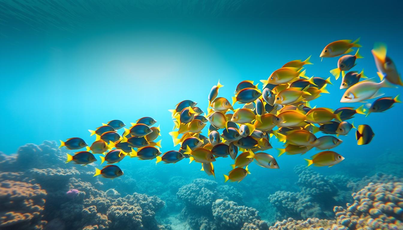 How to Encourage Natural Schooling Behavior in Small Groups